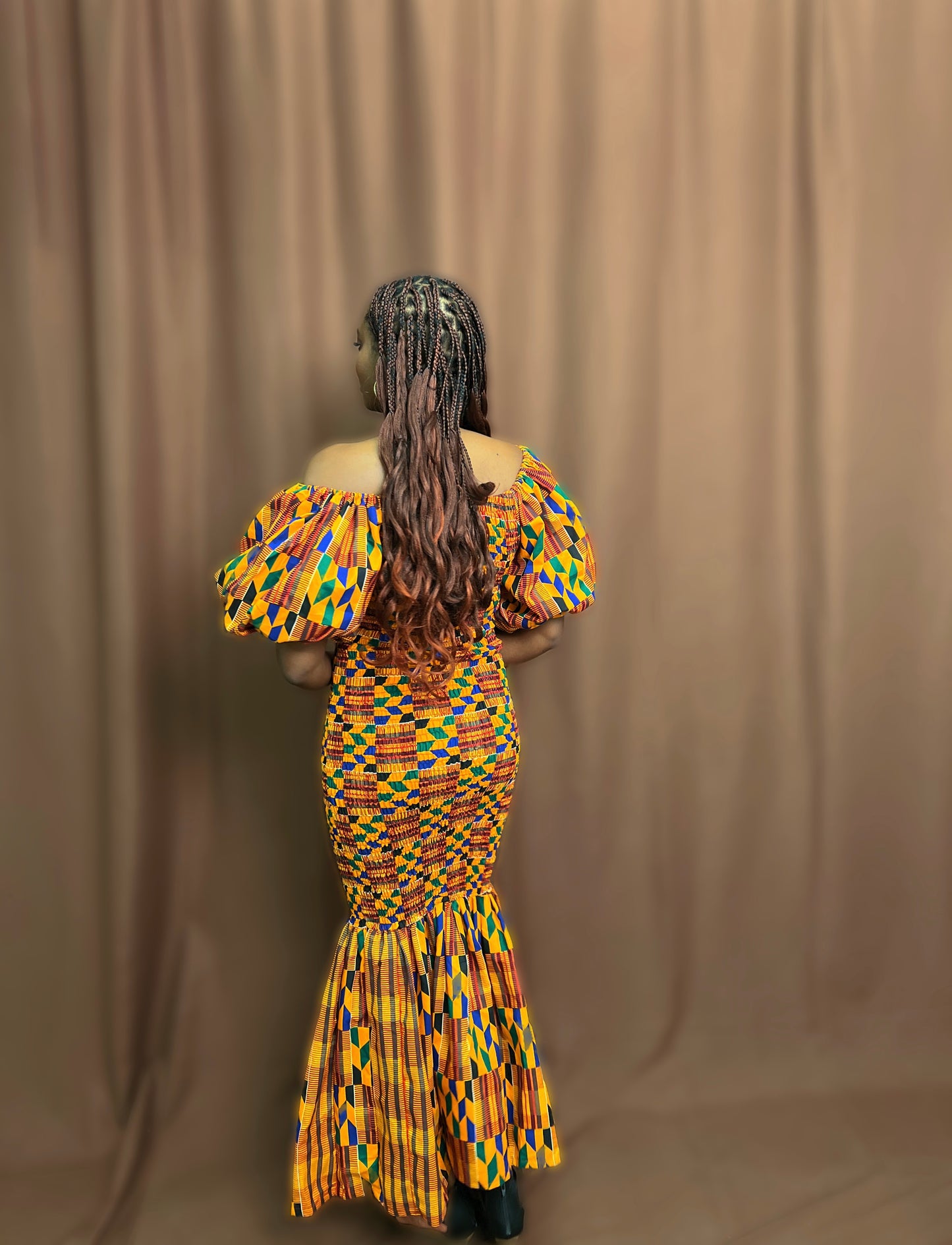 Kente Maxi Dress